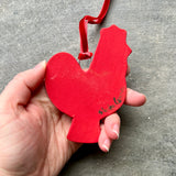 Dala Rooster Ornament