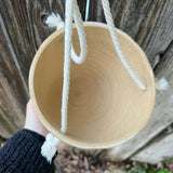 Amish Star Quilt Hanging Planter