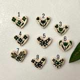 Green Heart Magnet