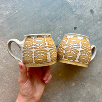 Big Belly Flower Power Mug