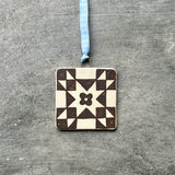 Quilt Star Ornament
