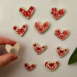Red Heart Magnet