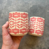 Pink Flowers Cup 13oz