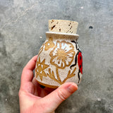 Ladybug Cork Jar