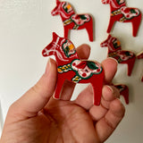 Dala Horse Magnet