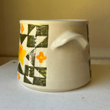 Daffodil Quilt Utensil Crock