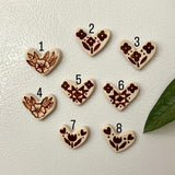 Brown Heart Magnet