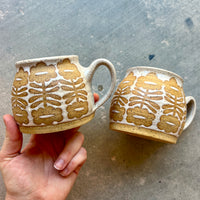 Big Belly Flower Power Mug