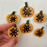 Quilty Pumpkin Magnet