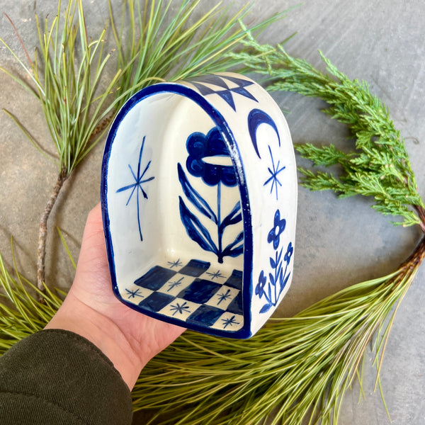 Blue & White Altar