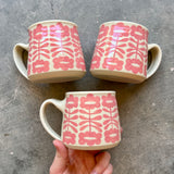 Pink Flowers Mug 14oz