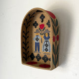 Blue Folk Couple Altar
