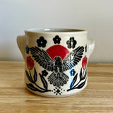 Spread Hawk Utensil Crock *discounted*