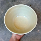 Green Flowers Medium Serving Bowl