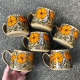 Small Poppy Mug 14oz