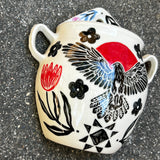 Spread Hawk Wall Pocket