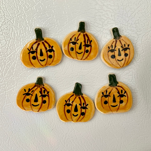 Pumpkin Face Magnet