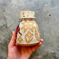 Ladybug Cork Jar
