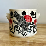 Flying Hawk Utensil Crock *discounted*