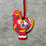 Dala Rooster Ornament