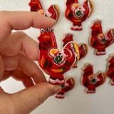 Dala Rooster Magnet