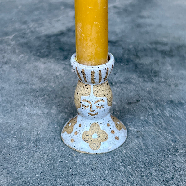 Moody Girl Candle Holder #4