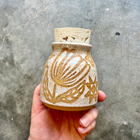 Ladybug Cork Jar
