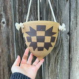 Sister’s Choice Quilt Hanging Planter