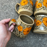 Large Poppy Mug 18oz