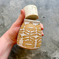 Flower Power Cork Jar