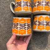 Small Fall Flowers Mug 14oz