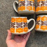 Small Fall Flowers Mug 14oz