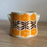 Fall Flowers Utensil Crock