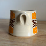 Fall Flowers Utensil Crock