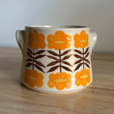 Fall Flowers Utensil Crock