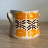 Fall Flowers Utensil Crock