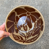 Groovy Flowers Serving Bowl